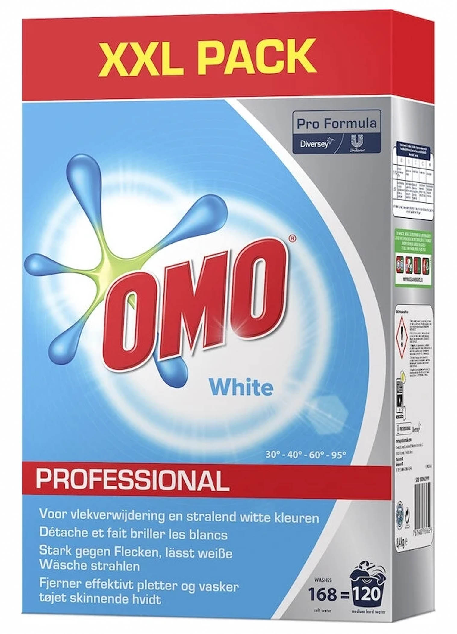 Стиральные порошки Omo poeder professional white120sc/8,4kg 7615400765652